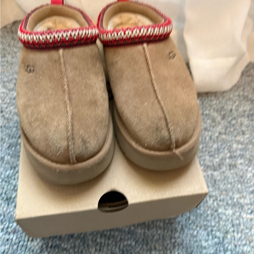 UGG Tan Slippers
